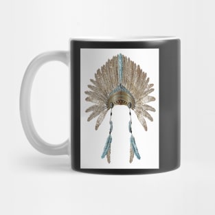 Bronze headdress Mug